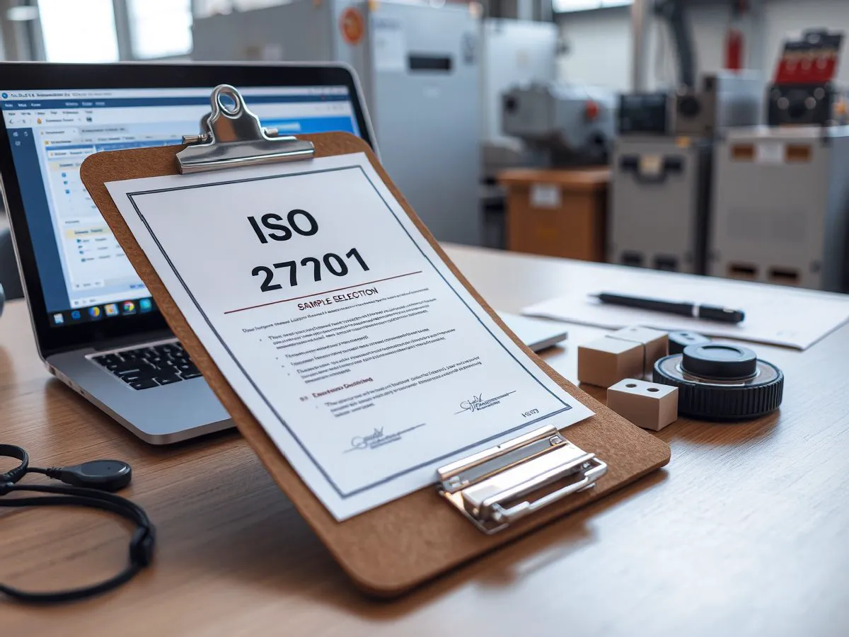 ISO 27001认证证书与在线预约系统工作场景